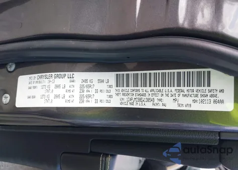 2014 Jeep Cherokee Latitude from USA, damaged, VIN 1C4PJMCS8EW138549